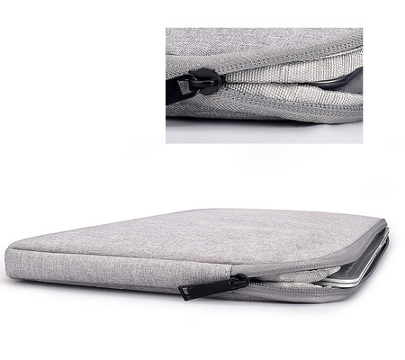 Torba pokrowiec etui na laptopa Oxford Canvas Sleeve dla MacBook Air Pro 13 14 M1 M2 HP (Gray)