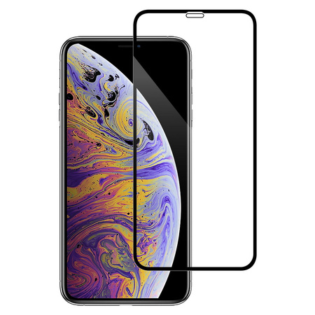 Szkło hartowane na cały ekran szybka ochronna 9H Glass iPhone XS Max/11 Pro Max