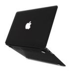 Hard Shell Case etui obudowa do Apple MacBook Air 13" A1369/A1466 2009-2017 (Matte Black - Czarny)