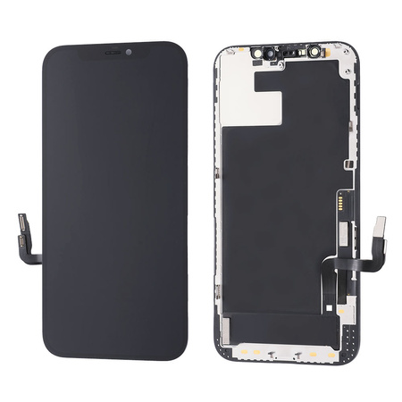 Wyświetlacz LCD ekran dotyk digitizer do Apple iPhone 12/12 Pro (Hard OLED) (Wymienny IC)