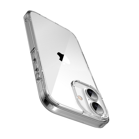 Etui D-Pro Quartz Crystal obudowa wzmacniana do iPhone 16 Plus (Przezroczysty)