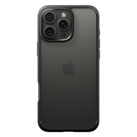 Etui Spigen Ultra Hybrid Case obudowa mocna wzmacniana iPhone 16 Pro (Matte Black)