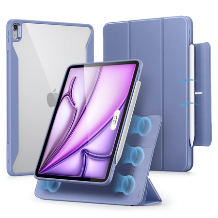 Etui ESR Rebound Hybrid Smart Cover obudowa magnetyczna do Apple iPad Air 13" (2024) (Fioletowy)