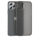 Etui D-Pro Air PP Case 0.4mm ultra cienkie najcieńsze minimalistyczne matowe iPhone 13 (Czarny)