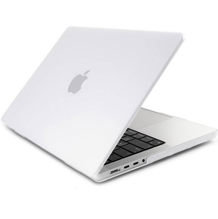 Hard Case matowe etui do MacBook Pro 16" A2485 A2780 A2991 M1/M2 (2021/2023) (Matte White)