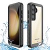 Etui D-Pro 360° Waterproof Case IP68 obudowa wodoodporna wodoszczelna pancerna do Samsung Galaxy S24 FE (Czarny)