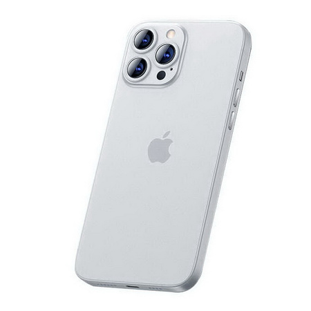 Etui D-Pro Air PP Case 0.4mm ultra cienkie najcieńsze minimalistyczne matowe iPhone 15 Pro (Biały)