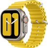 Pasek opaska sportowa D-Pro Ocean Loop do zegarka Apple Watch 1/2/3/4/5/6/7/8/9/10SE/Ultra 42/44/45/46/49mm (Żółty)