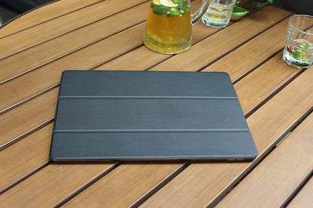 Etui D-Pro Smart Cover Case pokrowiec obudowa z klapką do Apple iPad Mini 4/5 (2015/2019) (Czarny)