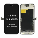 Wyświetlacz LCD ekran dotyk digitizer do Apple iPhone 15 Pro (Soft OLED) (Wymienny IC)