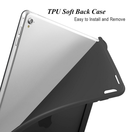 Etui D-Pro Smart Cover Case pokrowiec obudowa z klapką na tablet Apple iPad 5/6 9.7" 2017/2018 / Air 1/2 (Złoty)