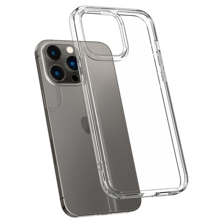 Etui Spigen Ultra Hybrid Case obudowa mocna wzmacniana iPhone 13 Pro Max (Crystal Clear)