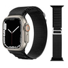 Pasek opaska sportowa D-Pro Alpine Loop pasek opaska do Apple Watch 1/2/3/4/5/6/7/8/9/SE/Ultra 42/44/45/49mm (Czarny)