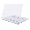 Etui Hard Case obudowa do laptopa Apple MacBook Air 13 (A1932 / A2179 / A2337 M1) 2018 2019 2020 (Crystal Clear - Przezroczysta)