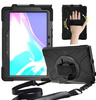 D-Pro 360 Armor Strap Case etui pancerne z uchwytem na rękę i paskiem na ramię do Samsung Galaxy Tab Active Pro 10.1 (T540/T545/T547) / Tab Active4 Pro (T630/T636/T638) 