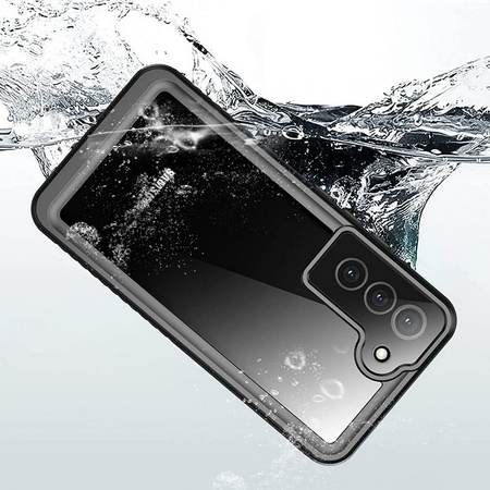 Etui D-Pro 360° Waterproof Case IP68 obudowa wodoodporna wodoszczelna pancerna do Samsung Galaxy S22 (Czarny)