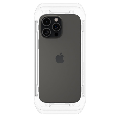 Spigen Ez-Fit Glass szkło hartowane do iPhone 16 Pro (2 szt.) (Clear)