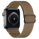 Pasek nylonowy opaska D-Pro Nylon Solo Loop do Apple Watch 1/2/3/4/5/6/7/8/9/10/SE/Ultra 1/2 44/45/46/49mm (Brązowy)