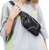 D-Pro Crossbody Fanny Pack saszetka biodrówka nerka sportowa torebka na pas (Ciemny zielony)