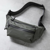 D-Pro Crossbody Fanny Pack saszetka biodrówka nerka sportowa torebka na pas (Ciemny zielony)