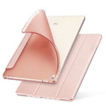 Etui D-Pro Smart Cover Case pokrowiec obudowa z klapką na tablet Apple iPad 5/6 9.7" 2017/2018 / Air 1/2 (Różowy)