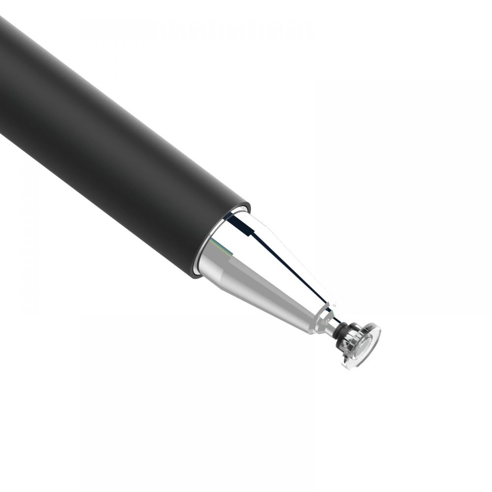 D-Pro Stylus Touch Pen rysik do ekranów dotykowych smartfon tablet 2w1  długopis (Czarny) Akcesoria Rysiki do ekranów dotykowych