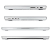 Hard Case etui obudowa do MacBook Pro 16" A2485 A2780 A2991 A3403 A3186 M1/M2/M3/M4 (2021/2023/2024) (Crystal Clear)