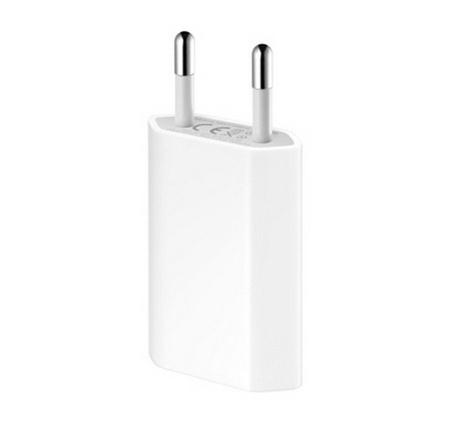 Ładowarka Sieciowa Zasilacz USB 5W 1A iPhone / iPod / Apple Watch (White)