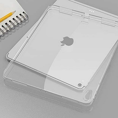 Etui D-Pro TPU Case obudowa pokrowiec futerał silikonowy Apple iPad Air 4 10.9" (2020) / Air 5 10.9" (2022) / Air 6 11" (2024) (Przezroczyste)