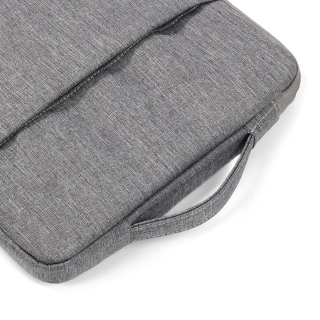 Torba D-Pro Canvas Sleeve etui futerał pokrowiec na laptopa HP Macbook Air Pro M1 M2 13/14 cali (Szary)