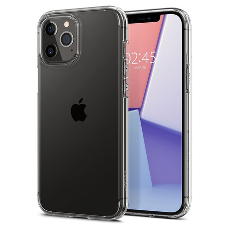 Etui Spigen Ultra Hybrid Case obudowa mocna wzmacniana iPhone 12 Pro Max (Crystal Clear)