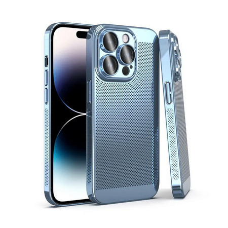 D-Pro Mesh Case galwanizowane etui obudowa iPhone 13 Pro Max (Silver)