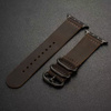 D-Pro Vintage Retro Leather Strap skórzany pasek do Apple Watch 1/2/3/4/5/6/7/8/9/10/SE/Ultra 38/40/41/42mm (Dark Brown)