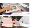 Etui D-Pro Smart Cover Case pokrowiec obudowa z klapką z uchwytem na rysik Apple Pencil / iPad 7/8/9 10.2 / iPad 10.5 / Air 3 (Pink)