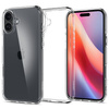 Etui Spigen Ultra Hybrid Case obudowa mocna wzmacniana iPhone 16 Plus (Crystal Clear)