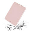 Etui D-Pro Smart Cover Case pokrowiec obudowa z klapką z uchwytem na rysik Apple Pencil / iPad Air 1/2 9.7 2017/2018 5/6 gen. (Różowy)