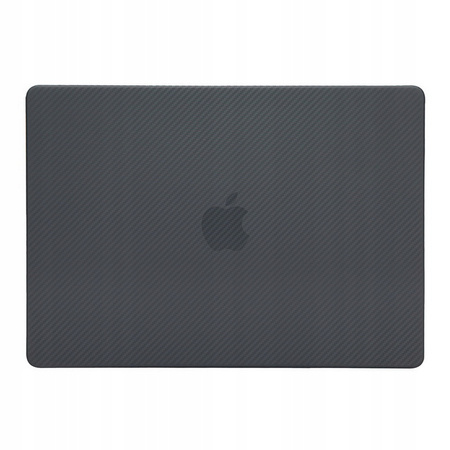 Hard Case etui obudowa MacBook Pro 14" A2442 A2779 A2918 A2992 M1/M2/M3 (2021-2023) (Carbon Black)