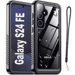 Etui D-Pro 360° Waterproof Case IP68 obudowa wodoodporna wodoszczelna pancerna do Samsung Galaxy S24 FE (Czarny)