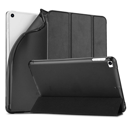 Etui D-Pro Smart Cover Case pokrowiec obudowa z klapką do Apple iPad Mini 1/2/3 (2012/2013/2014) (Czarny)