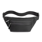 Saszetka D-Pro Crossbody Fanny Pack biodrówka nerka sportowa torebka na pas (Czarny)