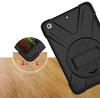 Etui D-Pro 360 Armor Strap Case obudowa pancerna z uchwytem na rękę i paskiem na ramię do Apple iPad Mini 1/2/3 (2012/2013/2014) (Czarny)