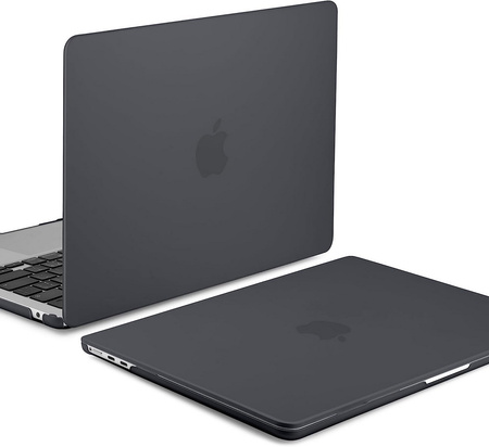 Etui Hard Case obudowa do Apple MacBook Air 15 M2 (A2941) / M3 (A3114) (Czarny Mat)