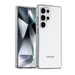 Etui D-Pro Quartz Crystal obudowa wzmacniana do Samsung Galaxy S25 Ultra (przezroczyste)