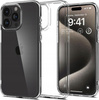 Etui Spigen Ultra Hybrid Case obudowa mocna wzmacniana iPhone 15 Pro (Crystal Clear)