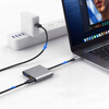 Adapter Hub 3w1 USB-C do HDMI 4K USB 3.0 MacBook (Space Gray)