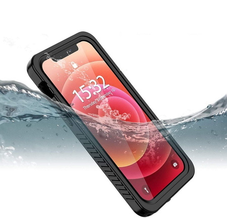 Etui D-Pro 360° Waterproof Case IP68 obudowa wodoodporna wodoszczelna pancerna do iPhone 11 Pro Max (Czarny)