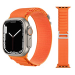 Pasek opaska sportowa D-Pro Alpine Loop pasek opaska do Apple Watch 1/2/3/4/5/6/7/8/9/SE 38/40/41mm (Orange)