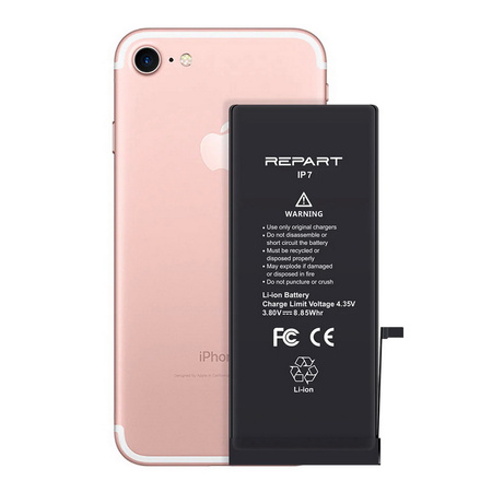 Bateria REPART Prime TI IC większa pojemność 2330mAh do Apple iPhone 7 