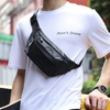 D-Pro Crossbody Fanny Pack saszetka biodrówka nerka sportowa torebka na pas (Ciemny zielony)