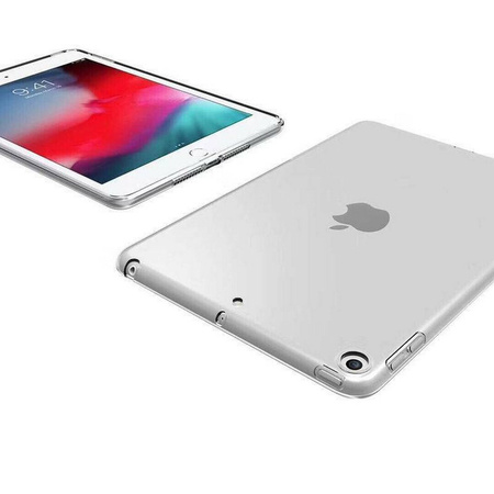 Etui D-Pro TPU Case obudowa pokrowiec futerał silikonowy Apple iPad 7/8/9 10.2" 2019 2020 2021 (Przezroczyste)